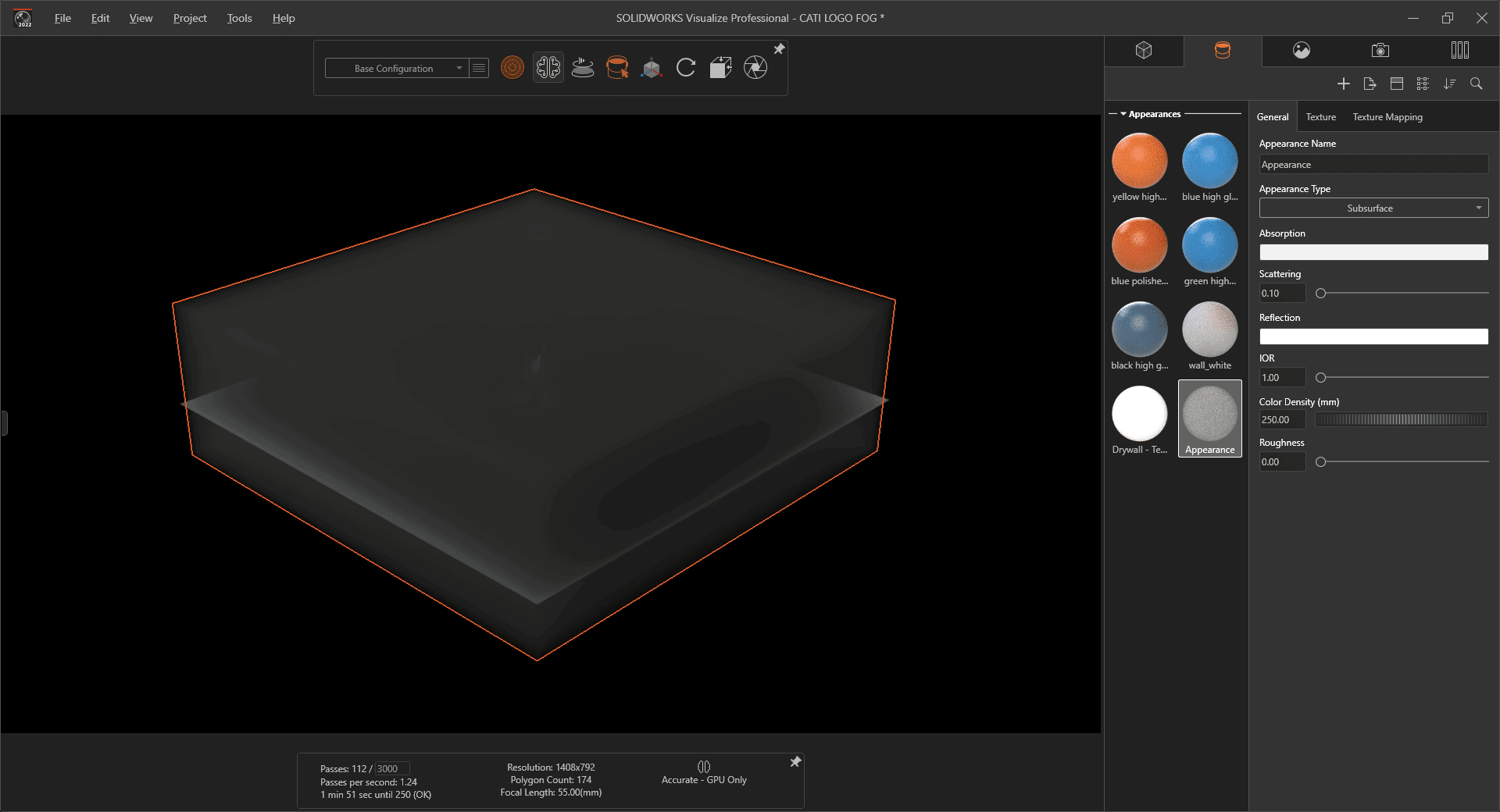 , Add Volumetric Effects to Your SOLIDWORKS Visualize Professional Renders!