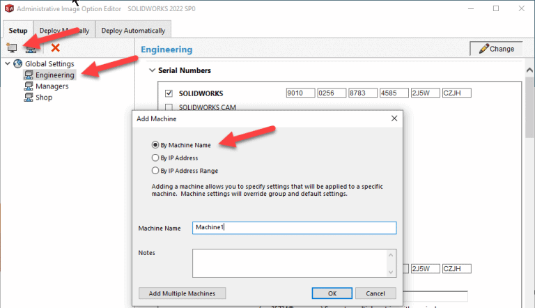 , SOLIDWORKS Admin Image Creation and Deployment