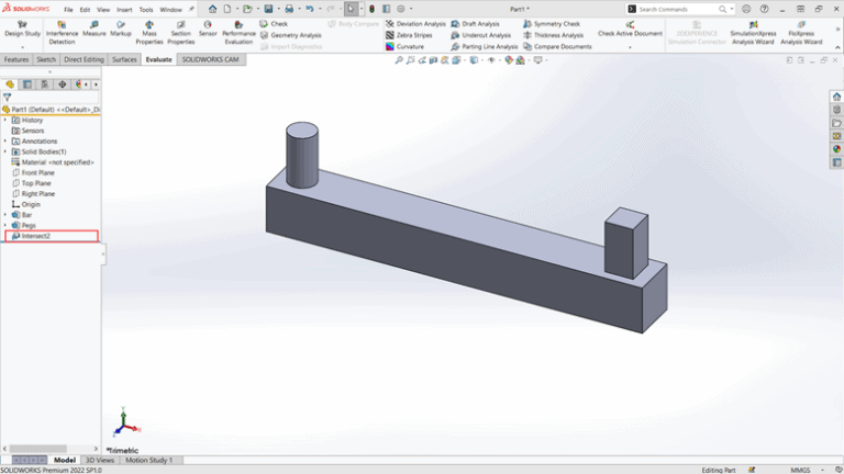 Combine vs Intersect in SOLIDWORKS - Computer Aided Technology
