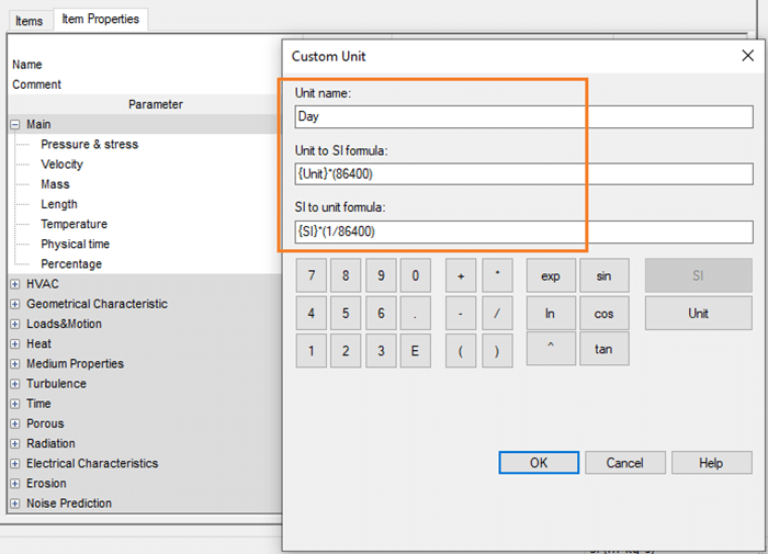 , Creating Custom Units in SOLIDWORKS Flow Simulation