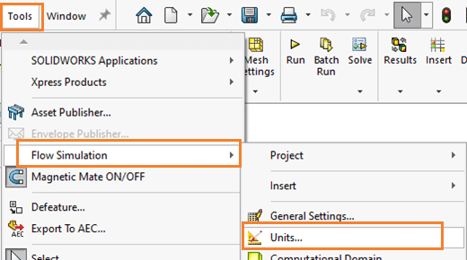 , Creating Custom Units in SOLIDWORKS Flow Simulation