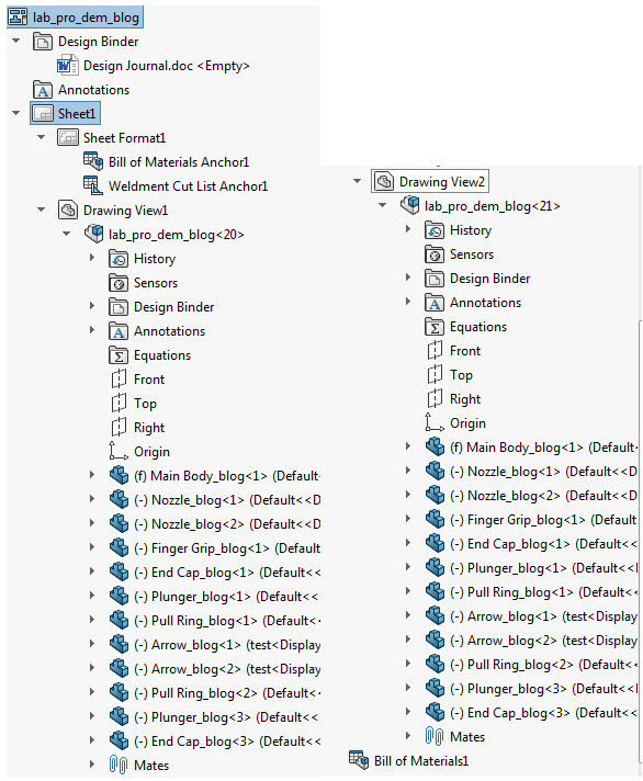 , SOLIDWORKS Drawing: Invisible External Reference