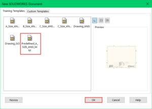 automate drawings solidworks, Automate Drawings with Predefined Views