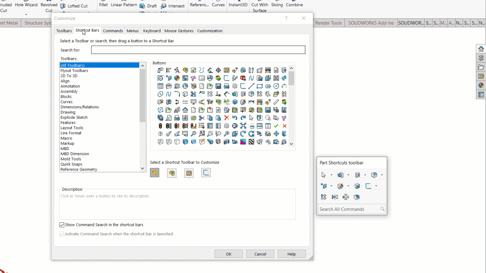 Minimize mouse movement, 4 1/2 Methods to Minimize Mouse Movement in SOLIDWORKS