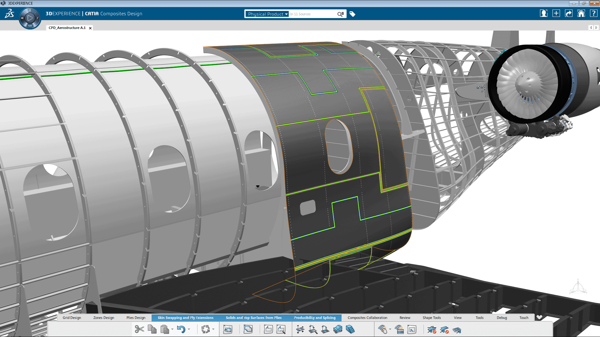 Airframe Composites Designer (AICOA)