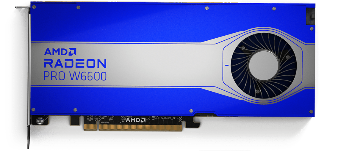 AMD Radeon™ PRO W6600 Professional Graphics | AMD