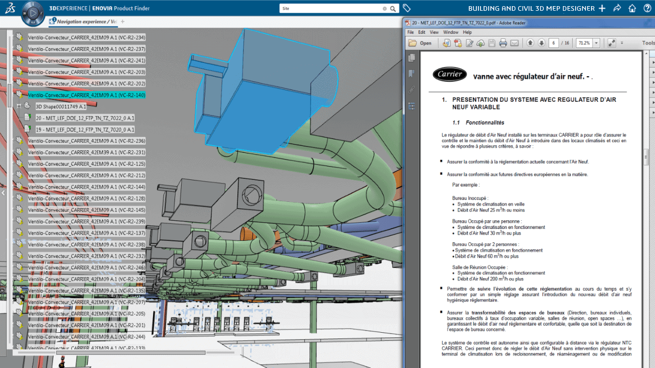 Building And Civil 3D MEP Designer (BCMEC)