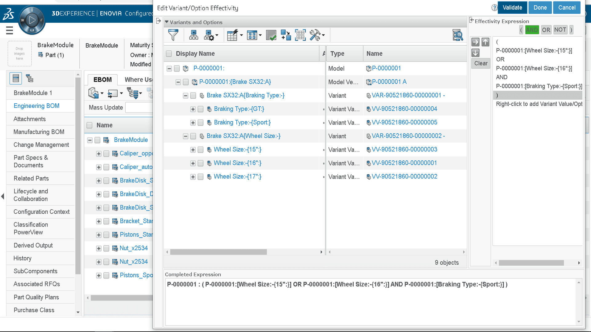 Configured BOM Engineer (CMM)