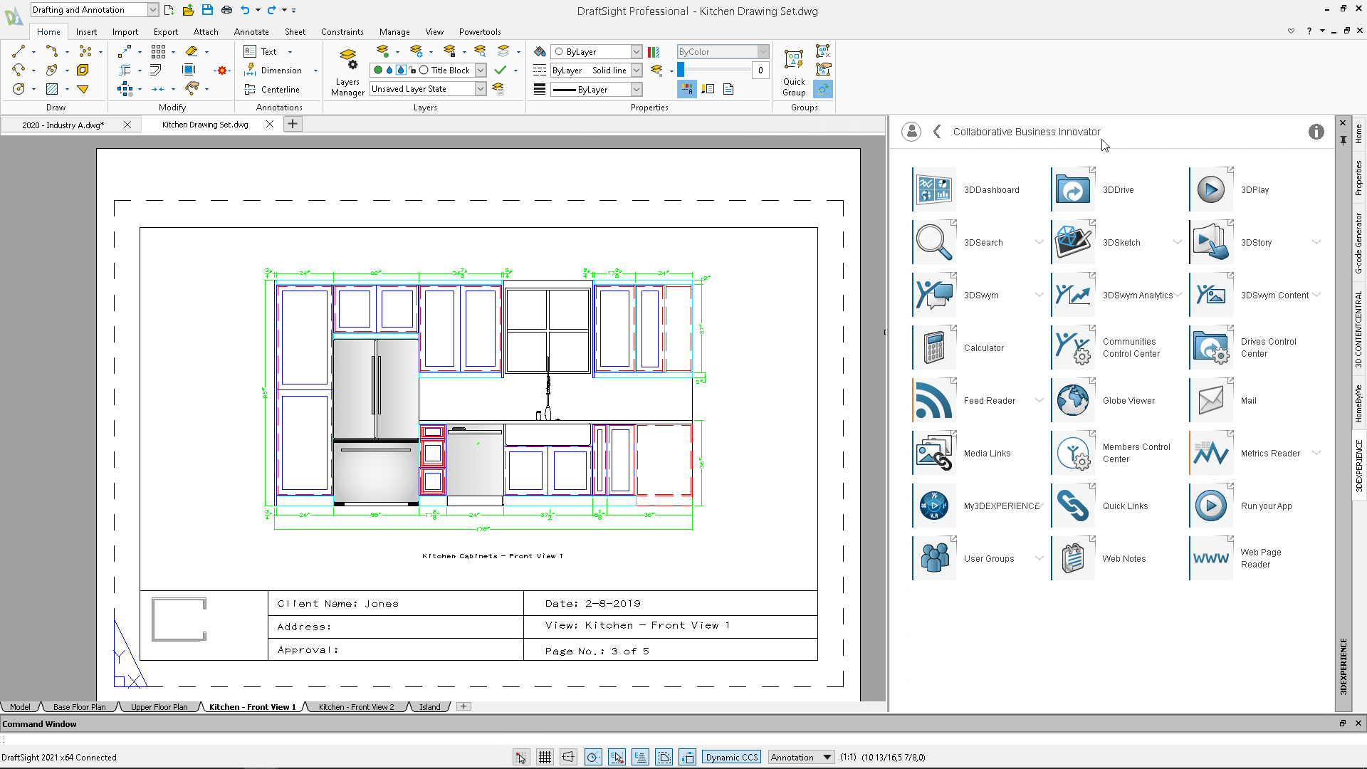 3DEXPERIENCE DraftSight Professional (DRS)