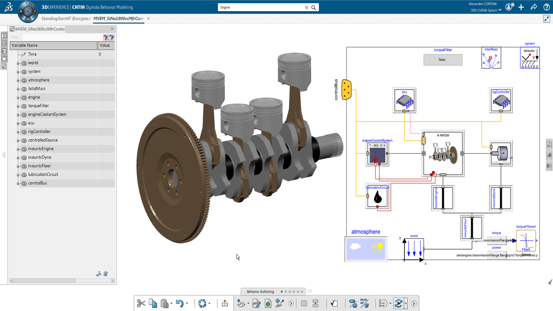 Systems VeSyMA Engines Library (EIZ)