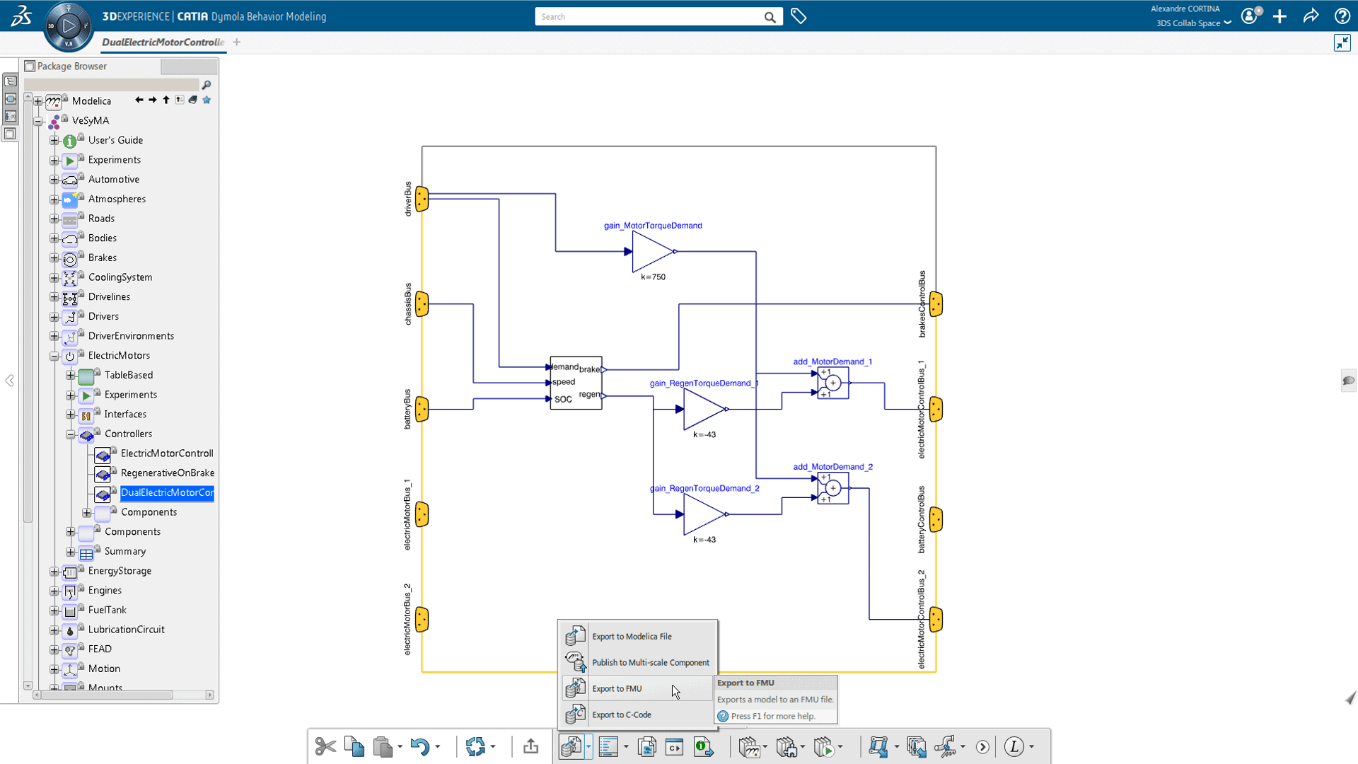 FMU Export (FMU)