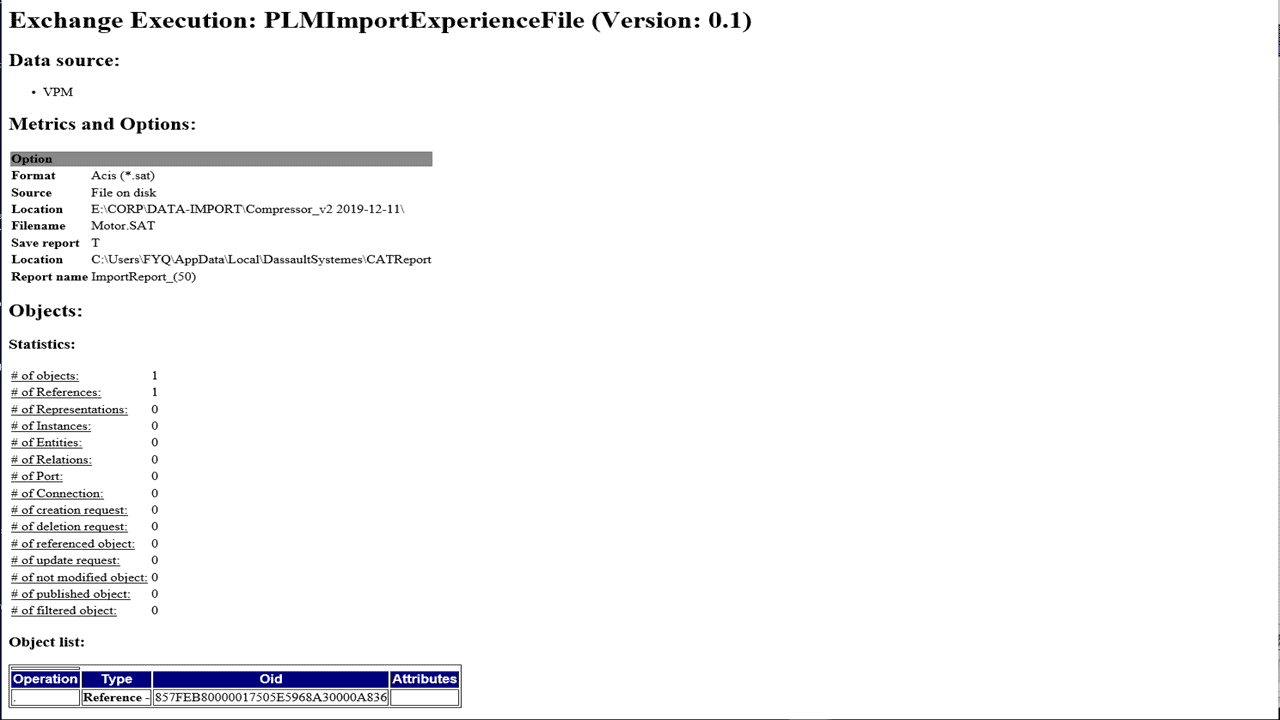 Conversion Data Integrator For ACIS (FOA)