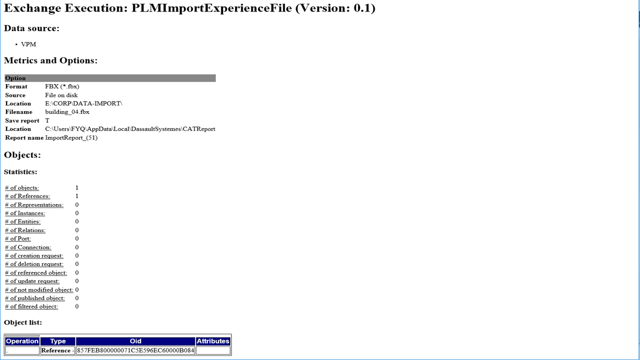 Conversion Data Integrator For FBX (FOB)