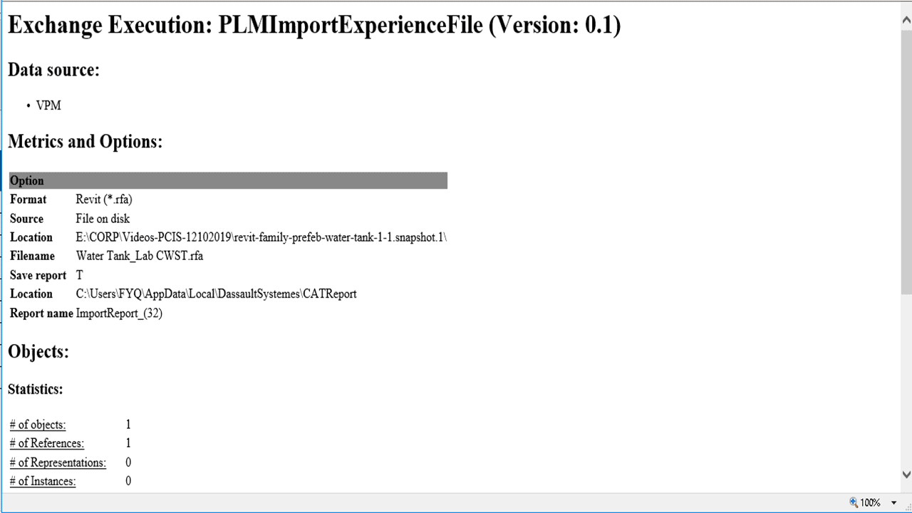 Conversion Data Integrator For Revit (FOV)