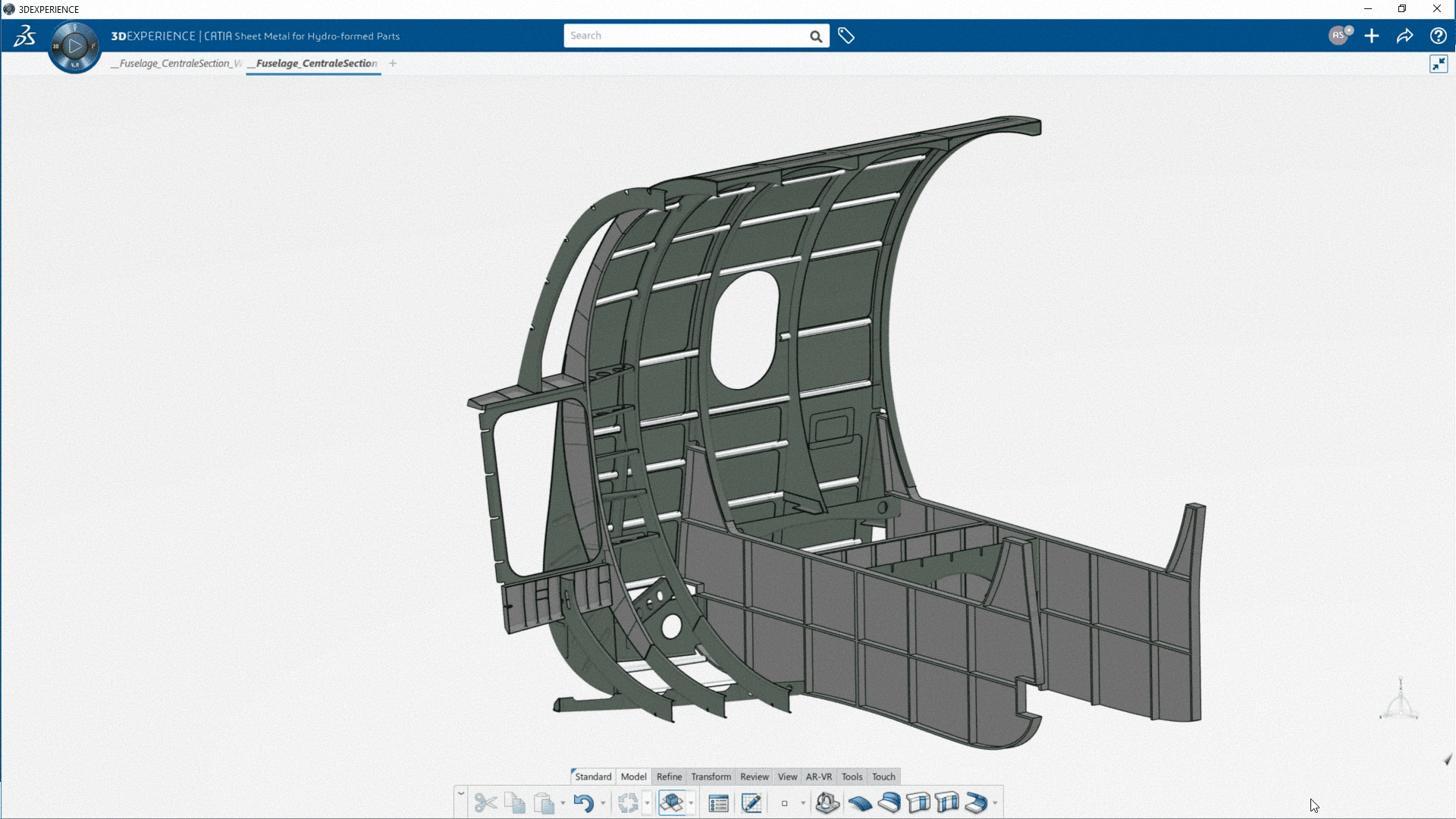 Hydroformed Airframe Designer (HYAIA)