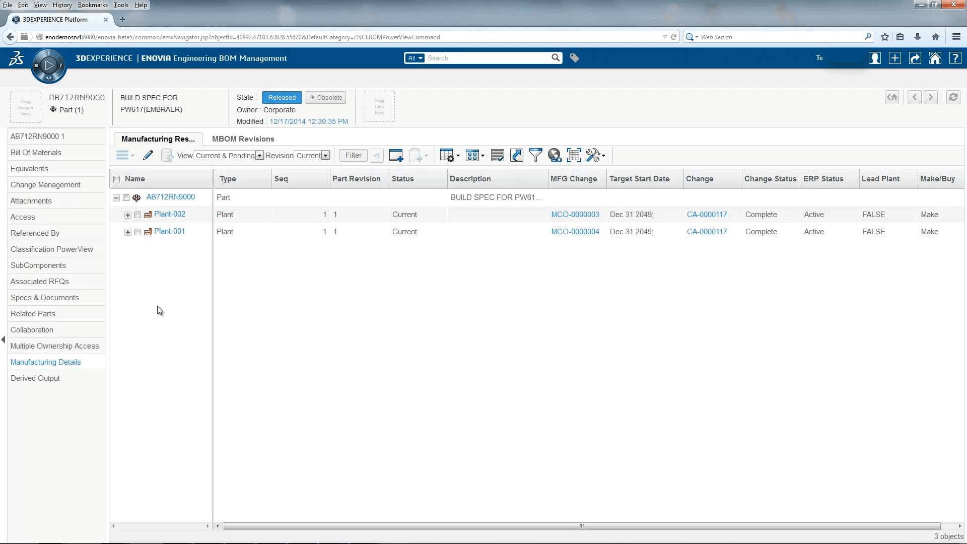 Manufacturing BOM Manager (MBO) Overview Video