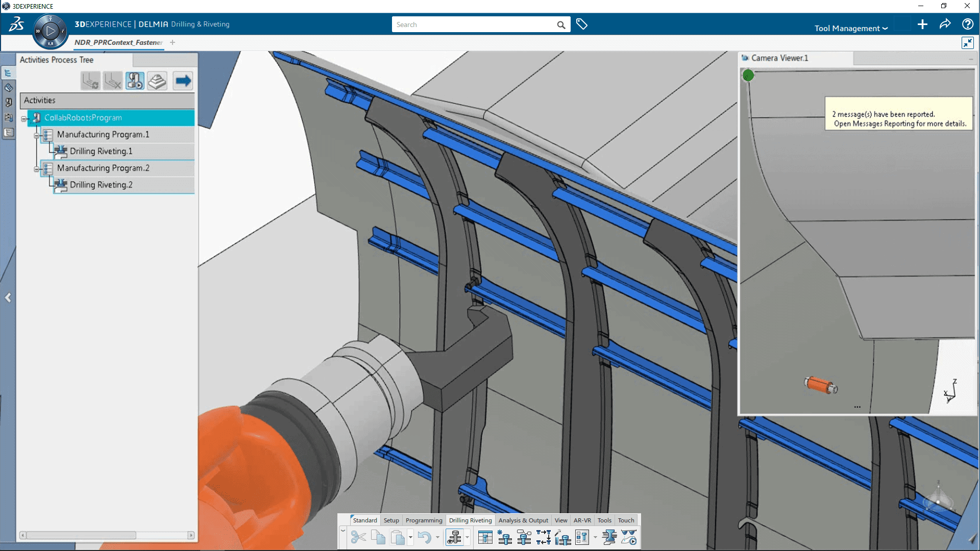 Fabrication Riveting System Programmer For Aerospace (NFRSA) Overview Video