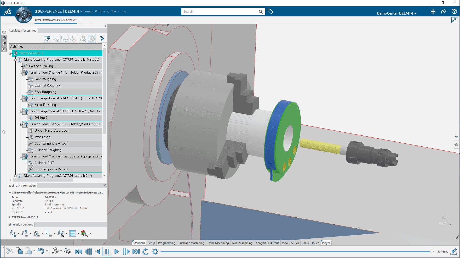 NC Prismatic & Mill-Turn Machine Programmer (NTP)