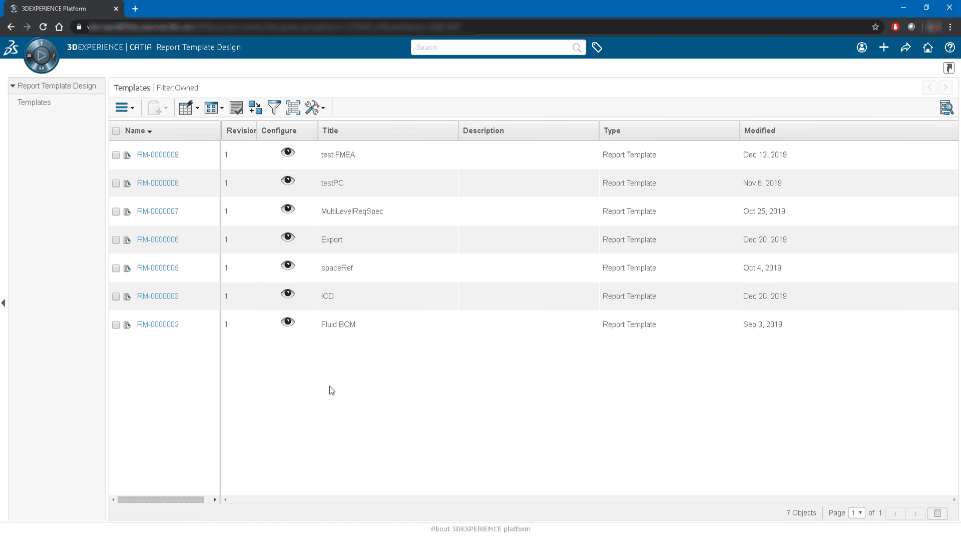 Report Template Administrator (RGD)