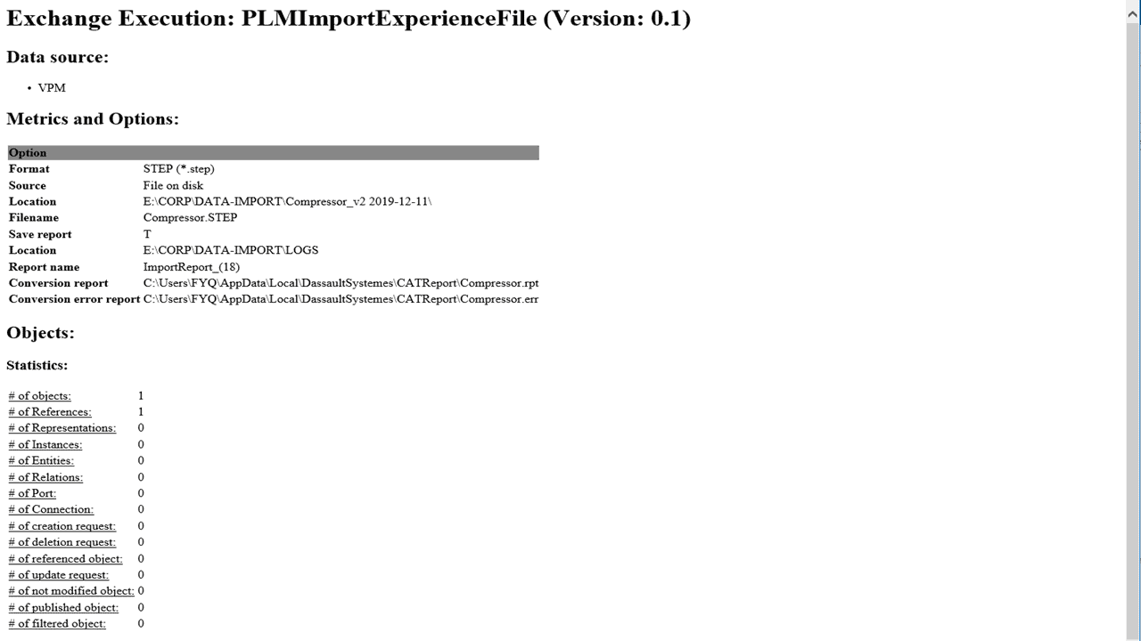 Conversion Data Integrator For STEP Multidiscipline (STS)