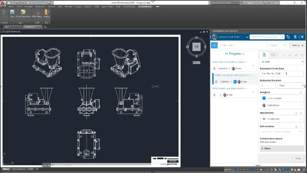 Collaborative Designer For AutoCAD (UDA)