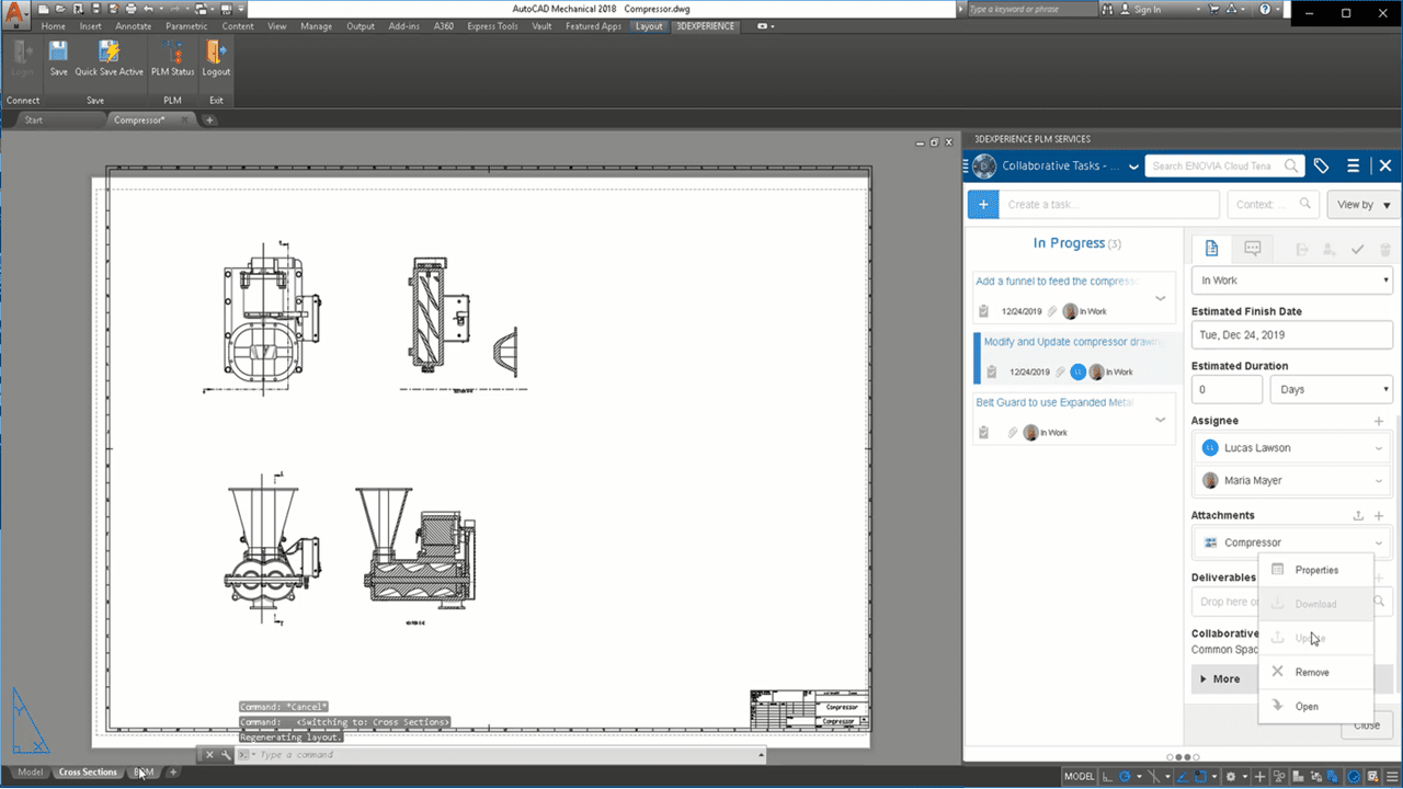 Collaborative Designer For AutoCAD (UDA)