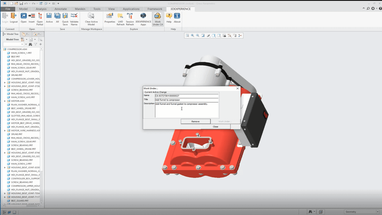 Collaborative Designer For Creo Parametric (UDO)