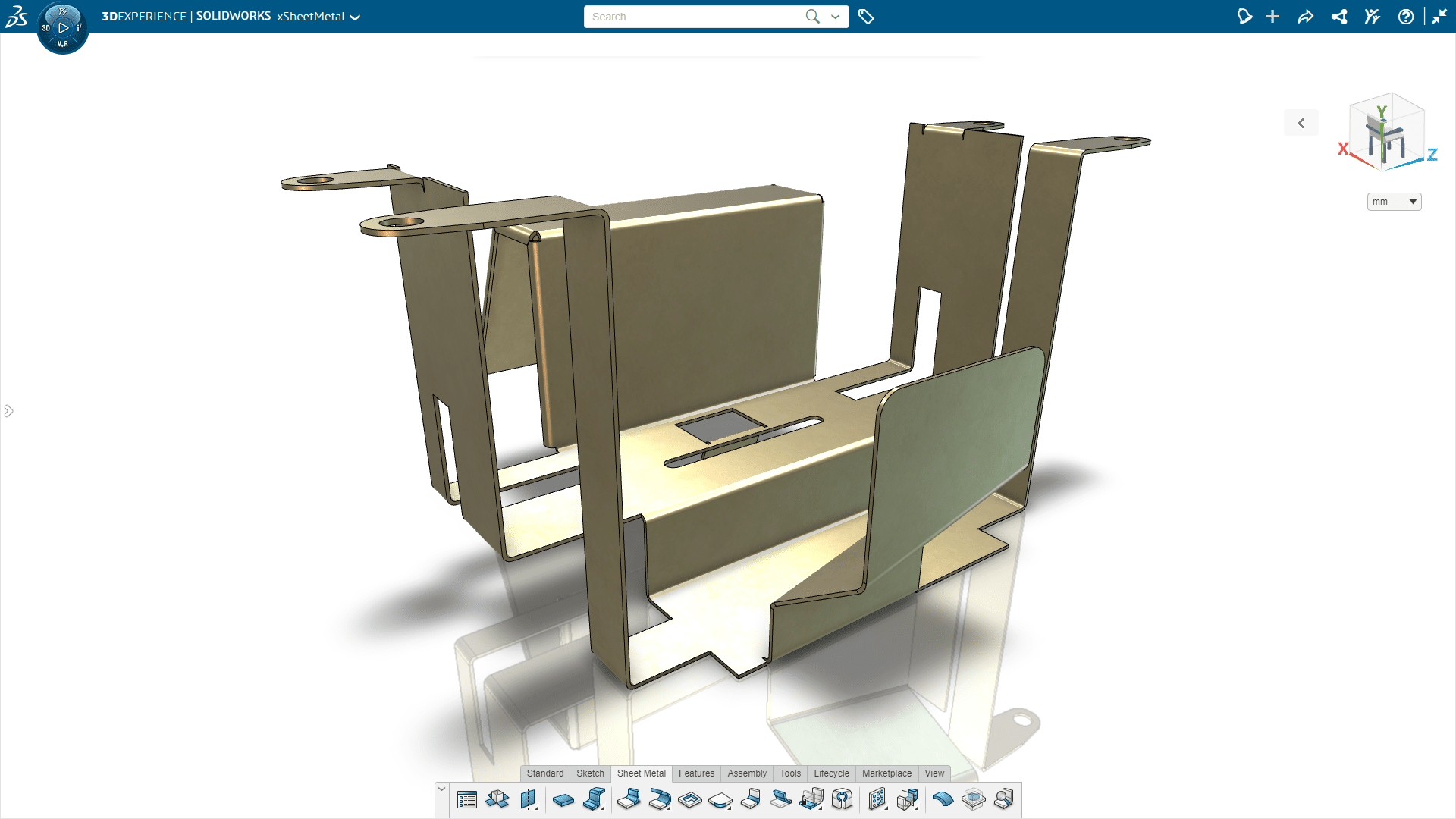 3D SheetMetal Creator (XBT)