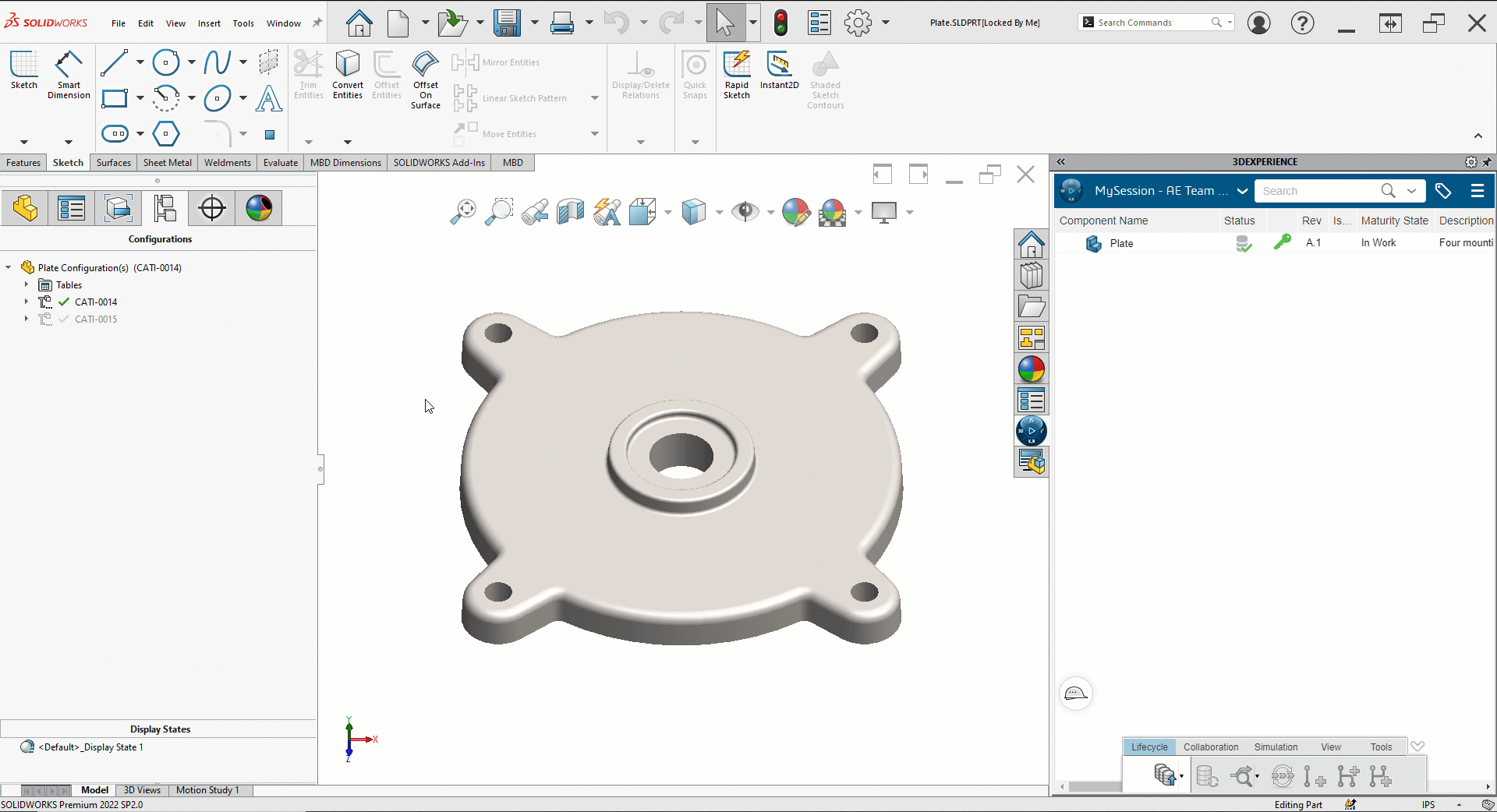 All objects in a CAD family will always be on the same revision