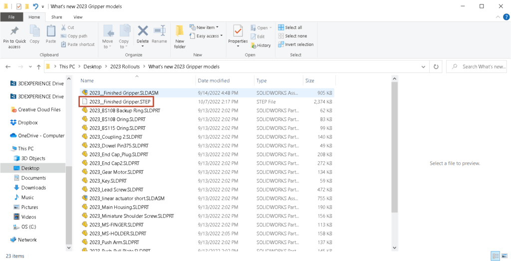SOLIDWORKS 2023 STEP Files Top Enhancements Computer Aided Technology