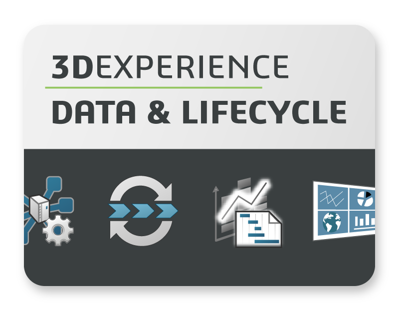 The 3DEXPERIENCE DATA & LIFECYCLE portfolio includes cloud PDM services and powerful cloud-exclusive PLM tools.