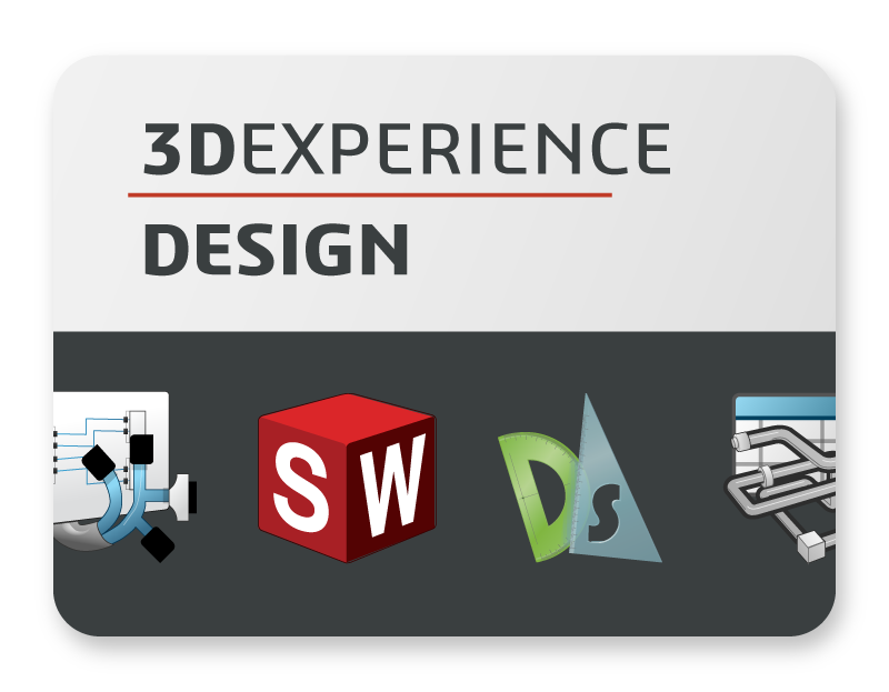 3DEXPERIENCE's premium design portfolio includes SOLIDWORKS, CATIA, DraftSight, and more.
