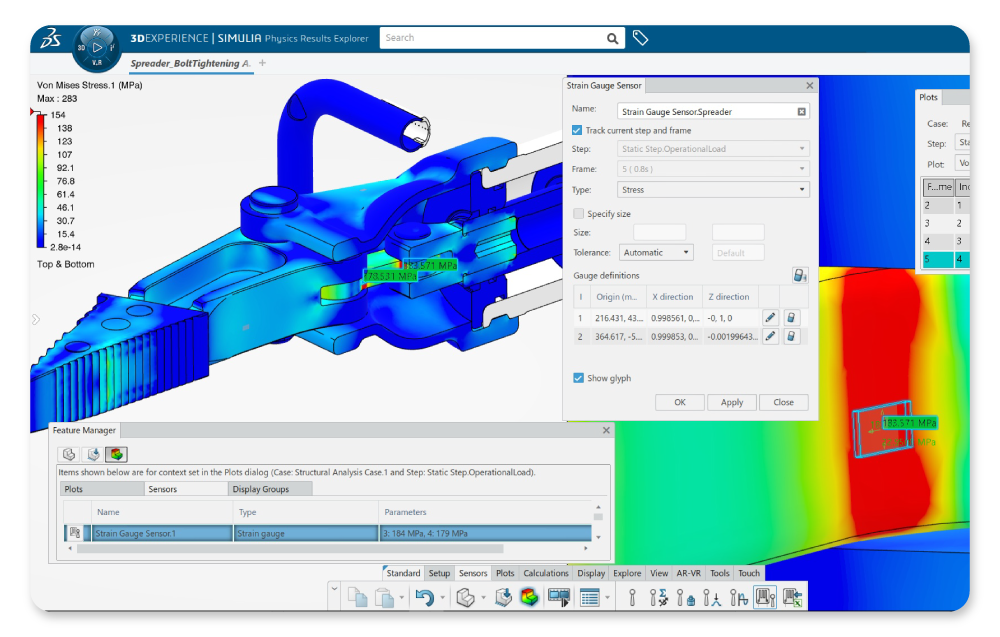 The 3DEXPERIENCE SIMULATION portfolio is based on high-end tools like Abaqus and CST Studio Suite.