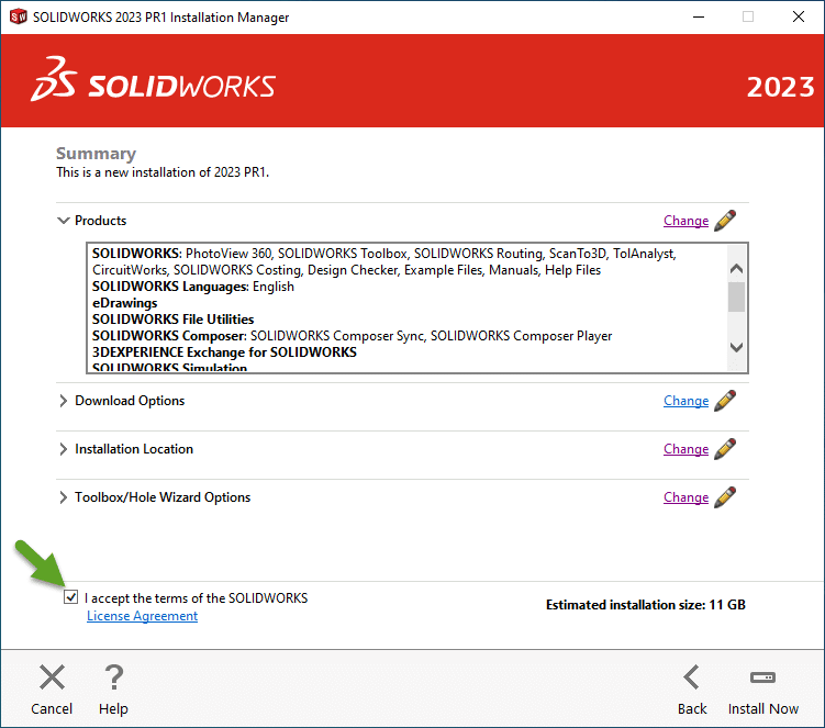 How To Install SOLIDWORKS 2023 Individual Installation Computer