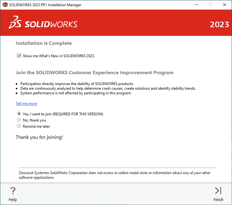 Upgrade SolidNetwork License Manager, Installing or Upgrading the SolidNetWork License Manager for SOLIDWORKS 2023